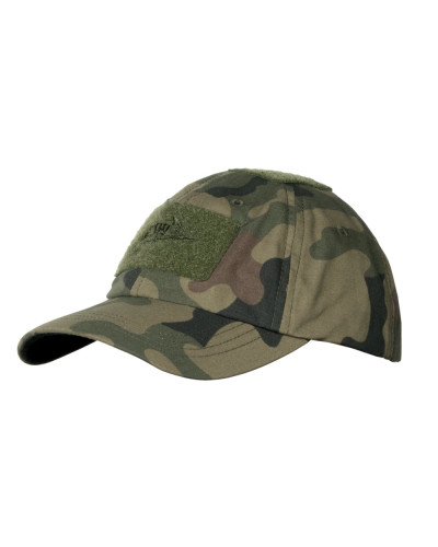 Бейсболка Helikon-Tex BBC - PolyCotton Ripstop, PL Woodland (CZ-BBC-PR-04)