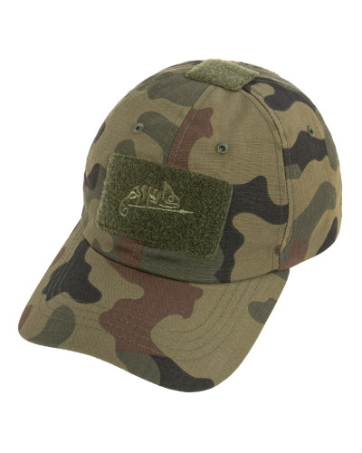 Бейсболка Helikon-Tex BBC - PolyCotton Ripstop, PL Woodland (CZ-BBC-PR-04)