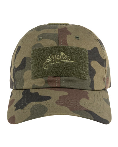 Бейсболка Helikon-Tex BBC - PolyCotton Ripstop, PL Woodland (CZ-BBC-PR-04)