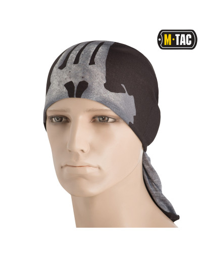 M-Tac шарф-труба облегченный Punisher Black (HLI-PB-BK)