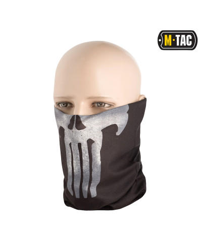 M-Tac шарф-труба облегченный Punisher Black (HLI-PB-BK)