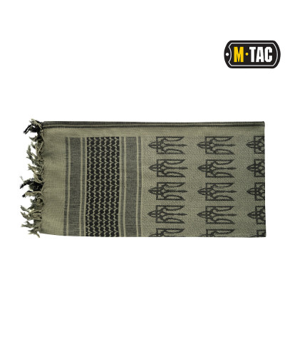M-Tac шарф шемаг с Тризубом Foliage Green/Black (40905007)