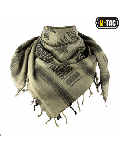 M-Tac шарф шемаг с Тризубом Foliage Green/Black (40905007)