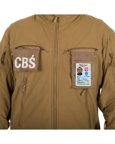 Куртка Helikon-Tex Cougar Qsa + Hid - Soft Shell Windblocker, Coyote (KU-CGR-SM-11)