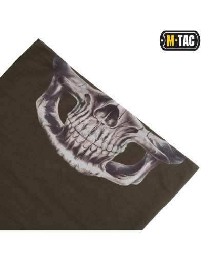 M-Tac шарф-труба полегшений Reaper Skull Olive (HLI-SSB-OD)