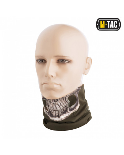 M-Tac шарф-труба полегшений Reaper Skull Olive (HLI-SSB-OD)