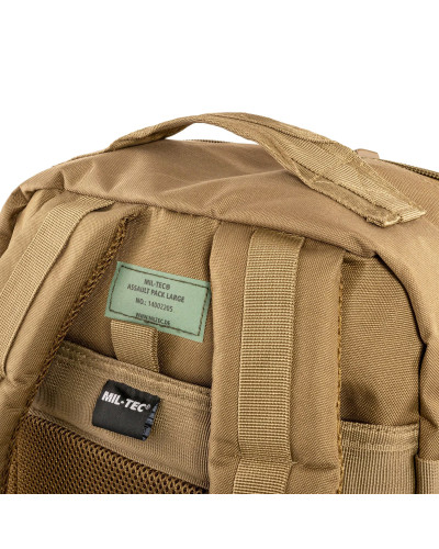 Рюкзак тактический Mil-Tec ASSAULT L, Coyote (14002205)