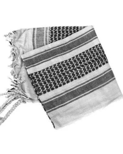 Пов'язка універсальна Mil-Tec Шемаг (Арафатка), White/Black (12613000)