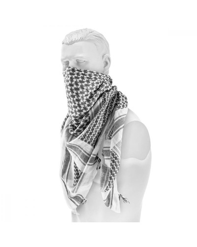 Пов'язка універсальна Mil-Tec Шемаг (Арафатка), White/Black (12613000)