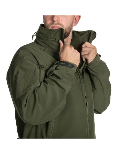 Куртка Helikon-tex GUNFIGHTER - Shark Skin Windblocker, Olive green арт. H2317-02