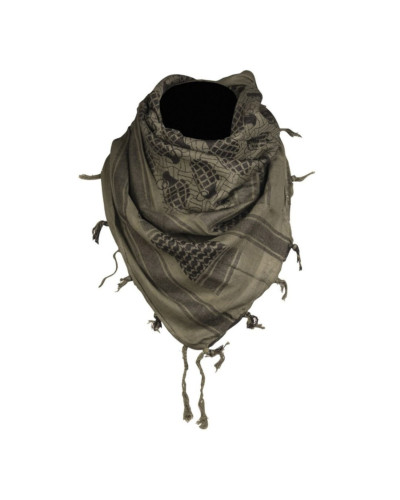 Повязка универсальная Mil-Tec Шемаг Ананас (Арафатка), Olive/Black (12609001)