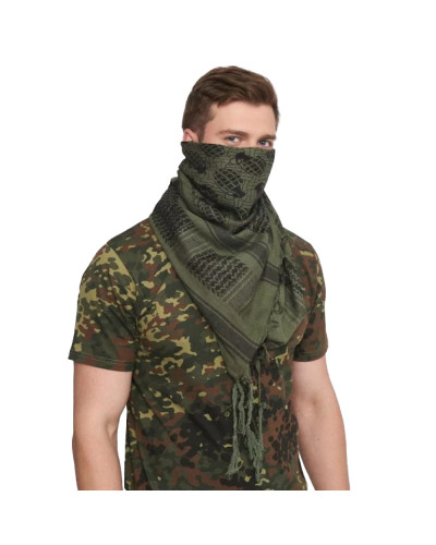 Повязка универсальная Mil-Tec Шемаг Ананас (Арафатка), Olive/Black (12609001)