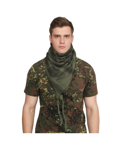 Повязка универсальная Mil-Tec Шемаг Ананас (Арафатка), Olive/Black (12609001)