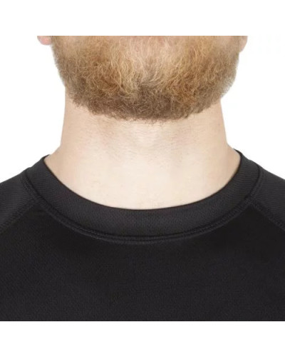 Футболка Mil-tec з довгим рукавом швидковисихаюча TACTICAL LONG SLEEVE SHIRT QUICKDRY, Black (11082002)