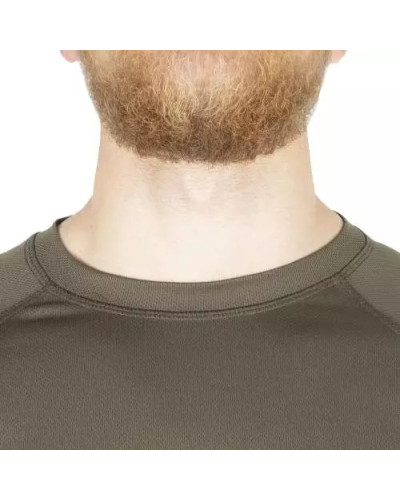 Футболка Mil-tec з довгим рукавом швидковисихаюча TACTICAL LONG SLEEVE SHIRT QUICKDRY, Olive (11082001)