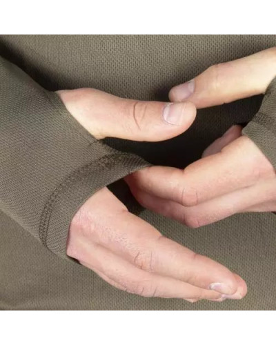 Футболка Mil-tec з довгим рукавом швидковисихаюча TACTICAL LONG SLEEVE SHIRT QUICKDRY, Olive (11082001)