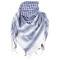 Пов'язка універсальна Mil-Tec Шемаг (Арафатка), White/Blue