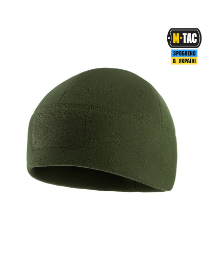 M-Tac шапка Watch Cap Elite фліс (320г/м2) з липучкою Army Olive (40029062)