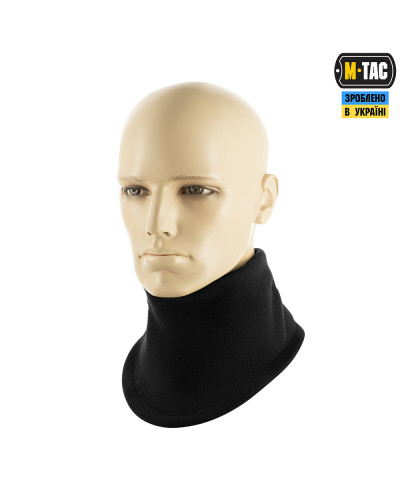 M-Tac шарф-труба анатомічний з затяжкою Elite фліс (320г/м2) Black (40545002)