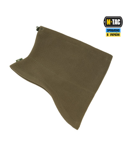 M-Tac шарф-труба анатомический с затяжкой Elite флис (320г/м2) Dark Olive (40545048)