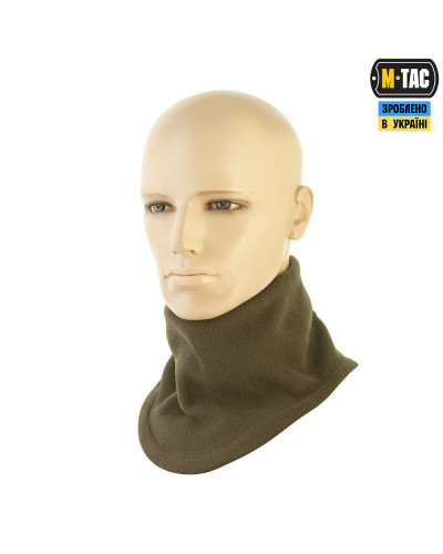 M-Tac шарф-труба анатомический с затяжкой Elite флис (320г/м2) Dark Olive (40545048)