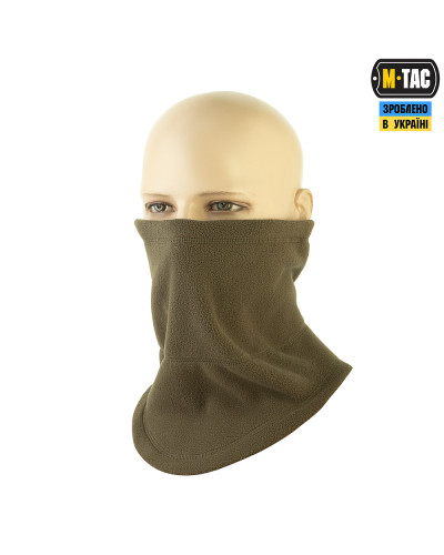 M-Tac шарф-труба анатомический с затяжкой Elite флис (320г/м2) Dark Olive (40545048)