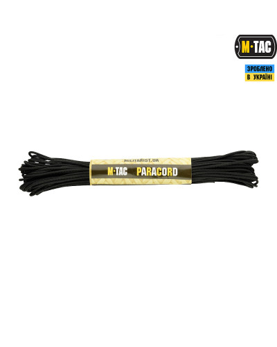 M-Tac паракорд Minicord Black 15м (10270002)