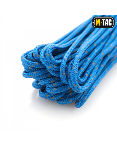 M-Tac паракорд Minicord Reflective Electric Blue 15м (10271129)