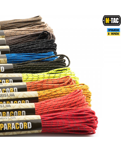 M-Tac паракорд Minicord Reflective Neon Yellow 15м (10271142)