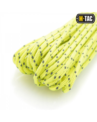 M-Tac паракорд Minicord Reflective Neon Yellow 15м (10271142)