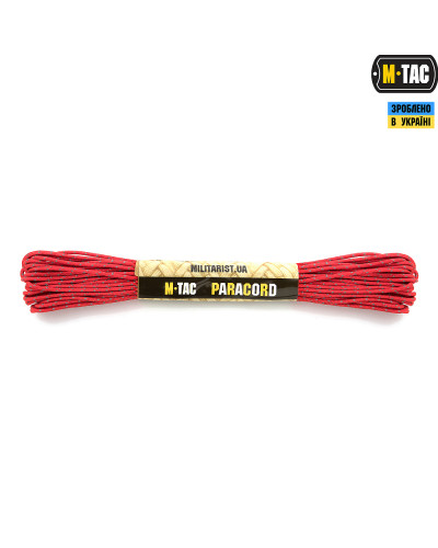 M-Tac паракорд Minicord Reflective Red 15м (10271145)