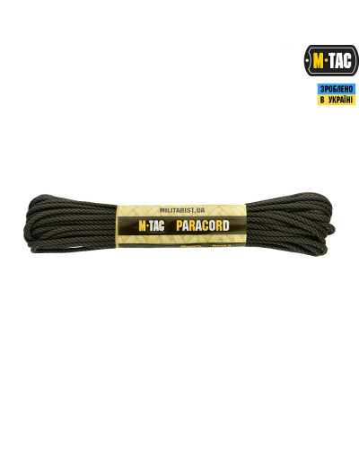 M-Tac паракорд 550 type III Black/OD Stairs 15м (10250118)