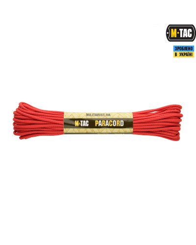 M-Tac паракорд 550 type III Red 15м (10250145)