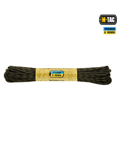 M-Tac паракорд 550 type III Black/Forest 15м (10250115)