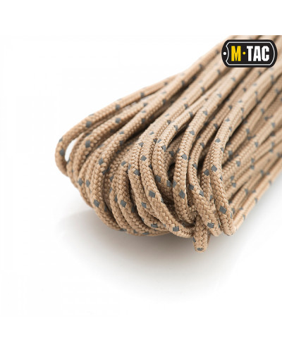 M-Tac паракорд Minicord Reflective Tan 15м (10271003)