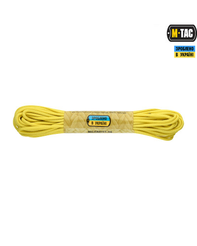 M-Tac паракорд 550 type III Yellow 15м (10250159)