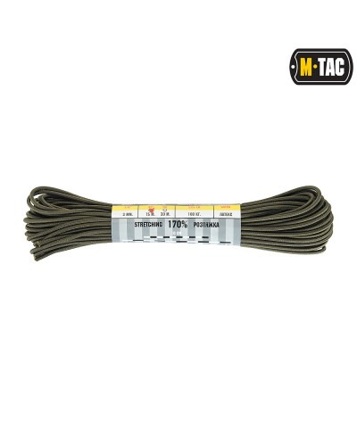 M-Tac паракорд Shock-Cord 3 mm OD Green 15м (10280143)