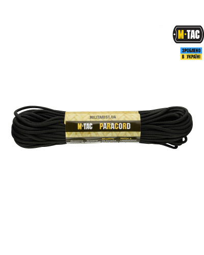 M-Tac паракорд 550 type III Black 30м (10260002)
