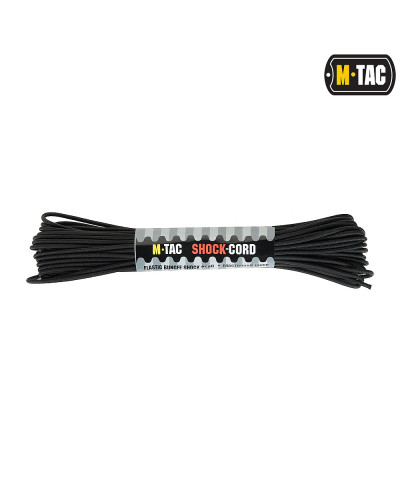 M-Tac паракорд Shock-Cord 3 mm Black 15м (10280002)