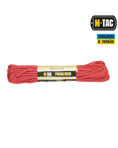 M-Tac паракорд 550 type III Red 30м (10260145)