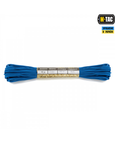 M-Tac паракорд Minicord Electric Blue 15м (10270129)