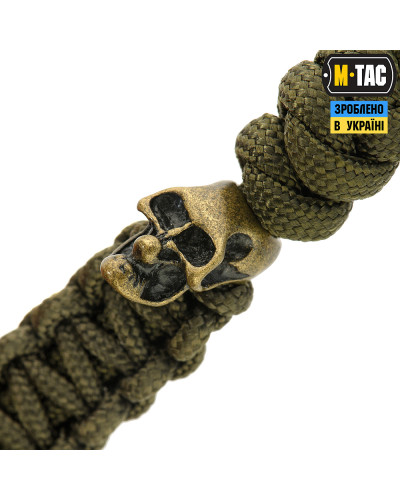 M-Tac темляк Loopy Snake Skull Olive (10287001)