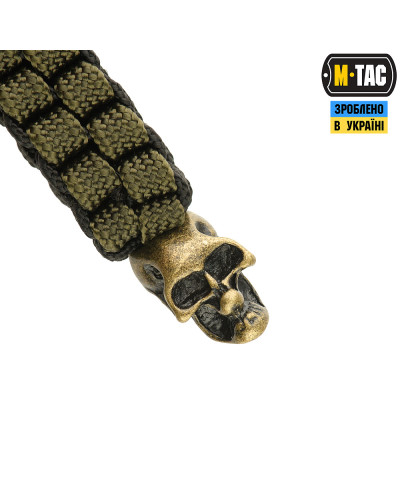 M-Tac темляк Cuboid Skull Black/Olive (10285201)