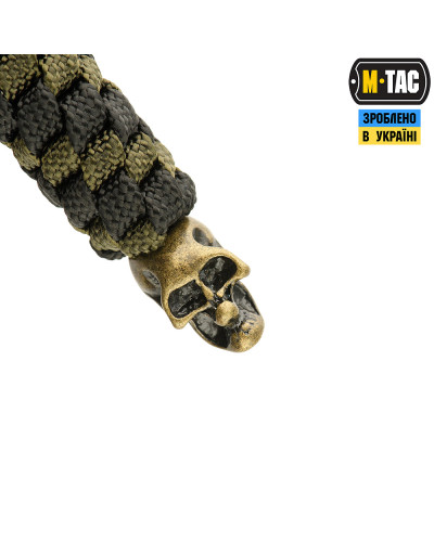 M-Tac темляк Helix Skull Black/Olive (10283201)