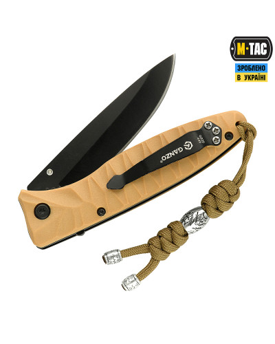 M-Tac темляк Zeus Stainless Steel Coyote (10296105)
