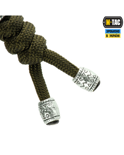 M-Tac темляк Zeus Stainless Steel Olive (10296101)