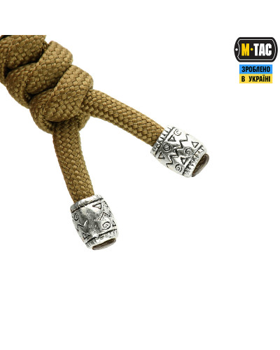 M-Tac темляк Zeus Stainless Steel Coyote (10296105)