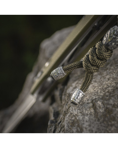 M-Tac темляк Zeus Stainless Steel Olive (10296101)