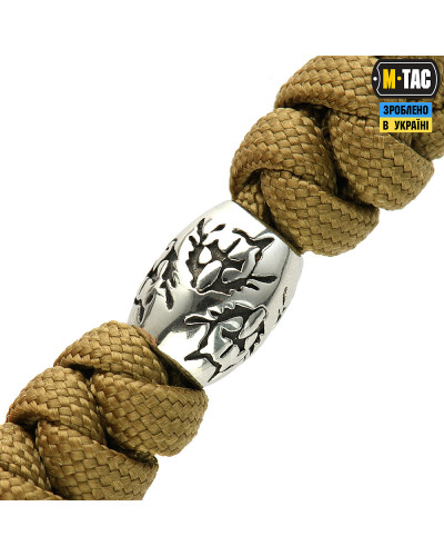 M-Tac темляк Zeus Stainless Steel Coyote (10296105)