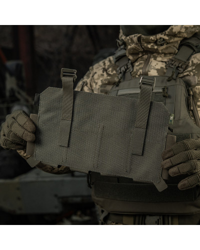 M-Tac передняя панель для чехла бронежилета Sturm на 4 магазина Ranger Green (10312023)